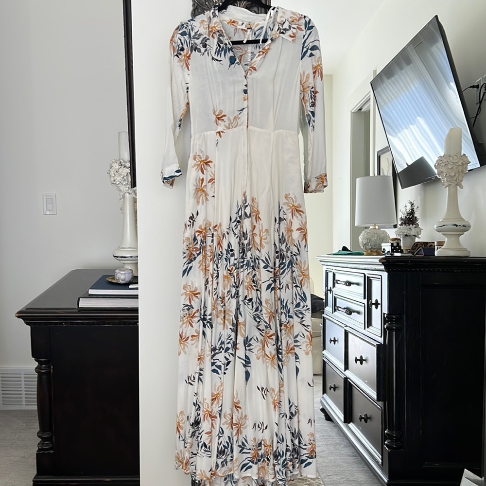 Free people long boho dress